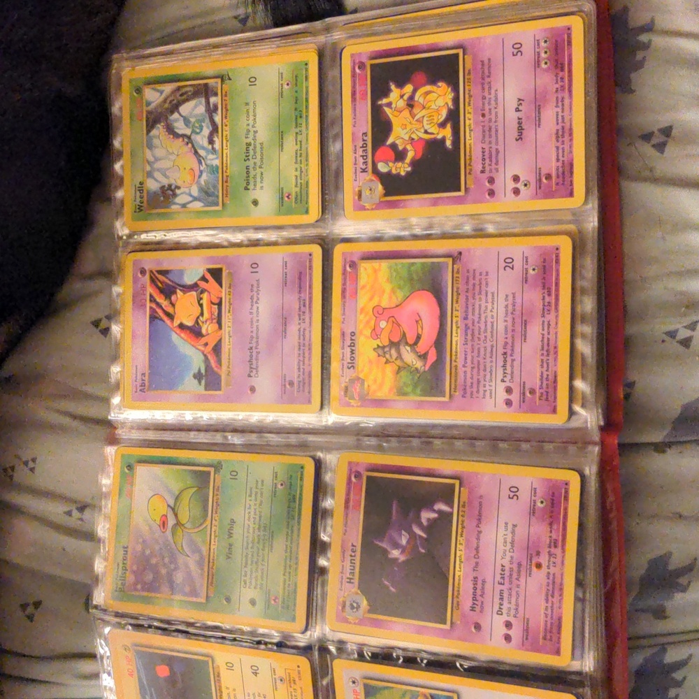 Kadabra Pokemon Trading Card 1990s